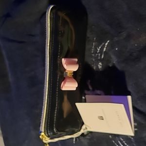 Ted Baker pencil case NWT Blk patent